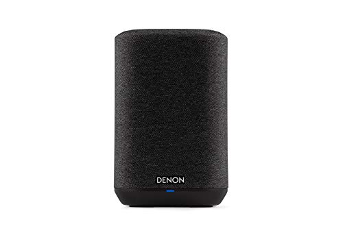 DENON Home 150 Schwarz Multiroom-Lautsprecher mit HEOS Built-in und Sprachsteuerung (Amazon Alexa, Google Assistant, Apple Siri)