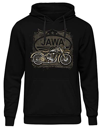 Uglyshirt89 Jawa Herren Kapuzenpullover | jawa Pullover - jawa 350 - Motorrad Geschenke für männer Pullover - Motorrad Hoodie Herren | M1 (XXL)