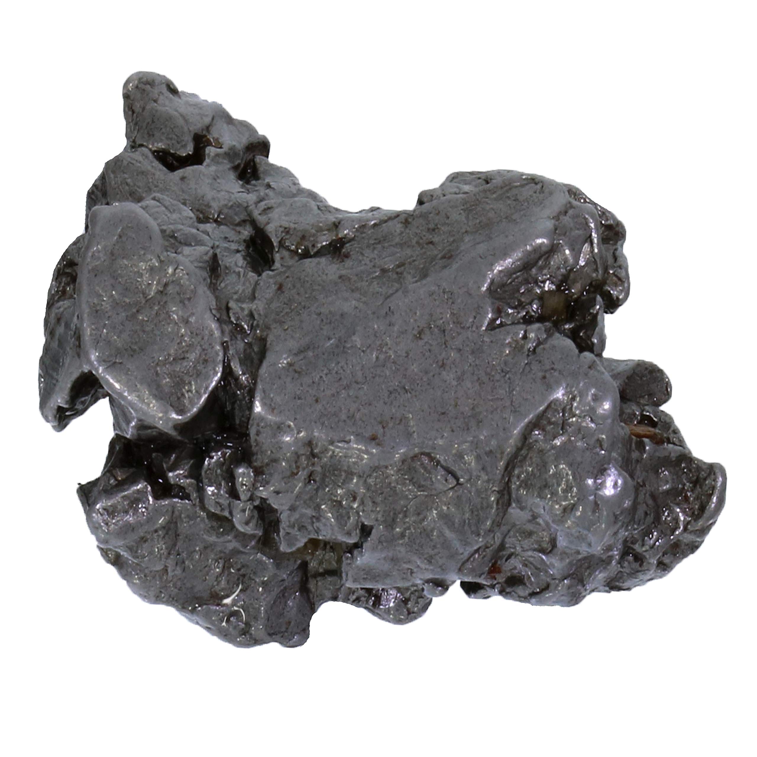Maulwurf - Geschenke aus der Natur - echte Sternschnuppe mit Zertifikat - Meteoriten-Steine ca. 25-30 Gramm - echter Stern als originelles Geschenk - Meteorit mit Zertifikatskarte in Pouch