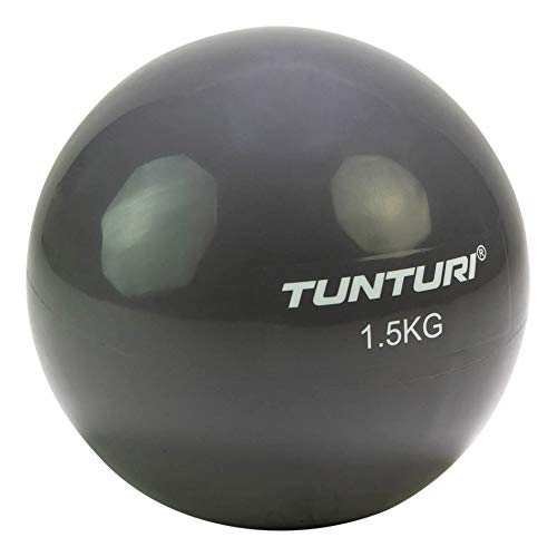 Tunturi fitnessball 13 cm 1,5 kg Vinyl grau