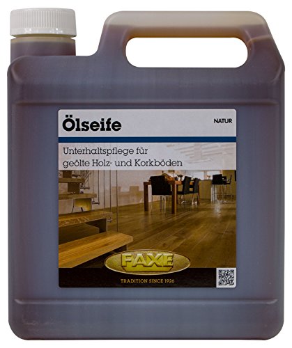 Faxe Ölseife natur 2,5 Liter Holzboden Seife Boden Kork Holz Oelseife