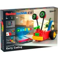 fischertechnik 559889 Robotics Early Coding-das Roboter Spielzeug ab 5 Jahren, Programmieren Lernen für Kinder, Schwarz