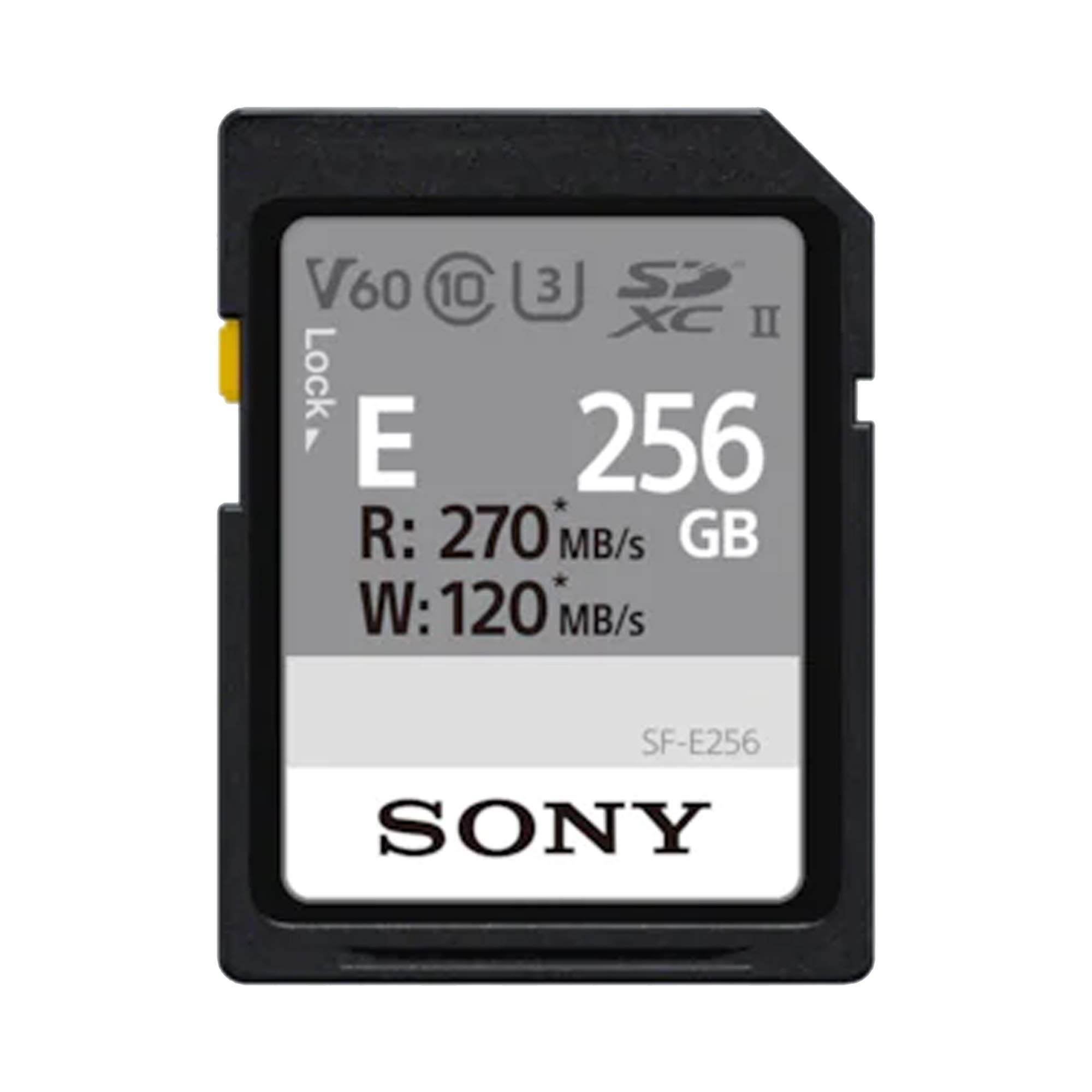 Sony SF-E256 SD-Speicherkarte (256 GB, UHS-II, Klasse 10, E Serie)