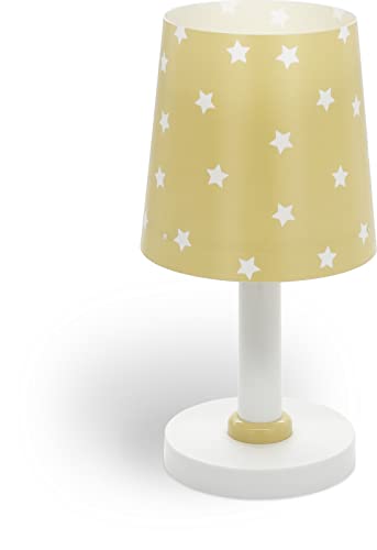 Dalber Kinder Tischlampe Nachttischlampe Star Light Estrellas Amarilla