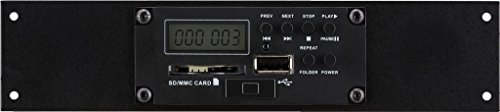 MONACOR TXA-1020DMP MP3-Spieler-Einbaumodul schwarz