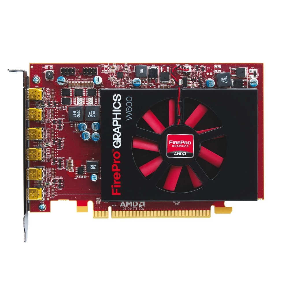 Sapphire W600 AMD Firepro Grafikkarte ATI (PCI-e, 2GB ,GDDR5, DP 1, GPU)