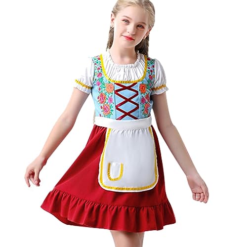 Umifica Oktoberfest-Kostü -Set | Bayerisches traditionelles authentisches authentisches Outfit für Hochzeit, Halloween, Ostern, Business, Nachtclub