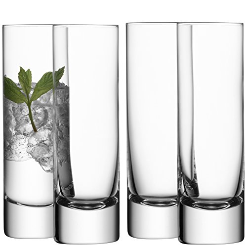 LSA BR09 Bar Longdrink-Glas, 250 ml, klar, 4 Stück