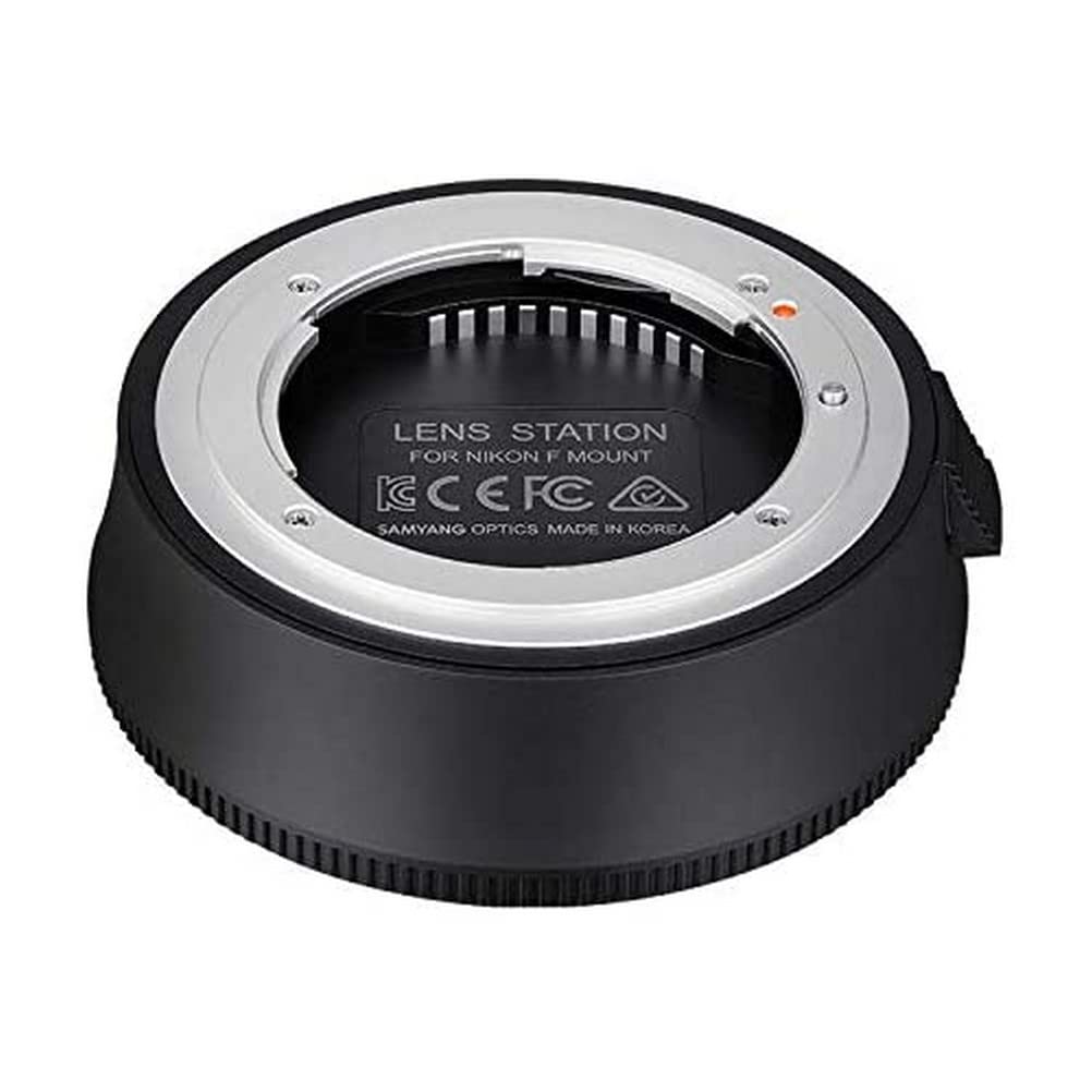 Samyang Lens Station für Nikon F AF Objektive - Docking-Station ermöglicht System Upgrade, kalibriert Blende und Fokus automatisch, einfache Handhabung
