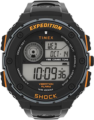 Timex Expedition Vibe Shock Herren-Armbanduhr 50mm aus Kunstharz TW4B24200