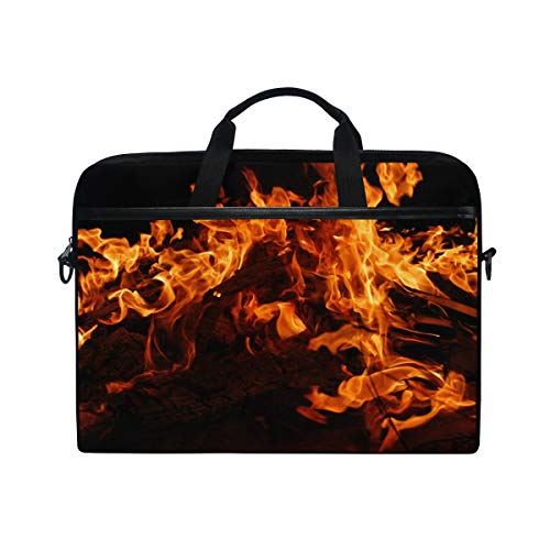 LUNLUMO Burning Charcoal Fire Laptop- und Tablettasche, strapazierfähig, für Business/Uni/Damen/Herren