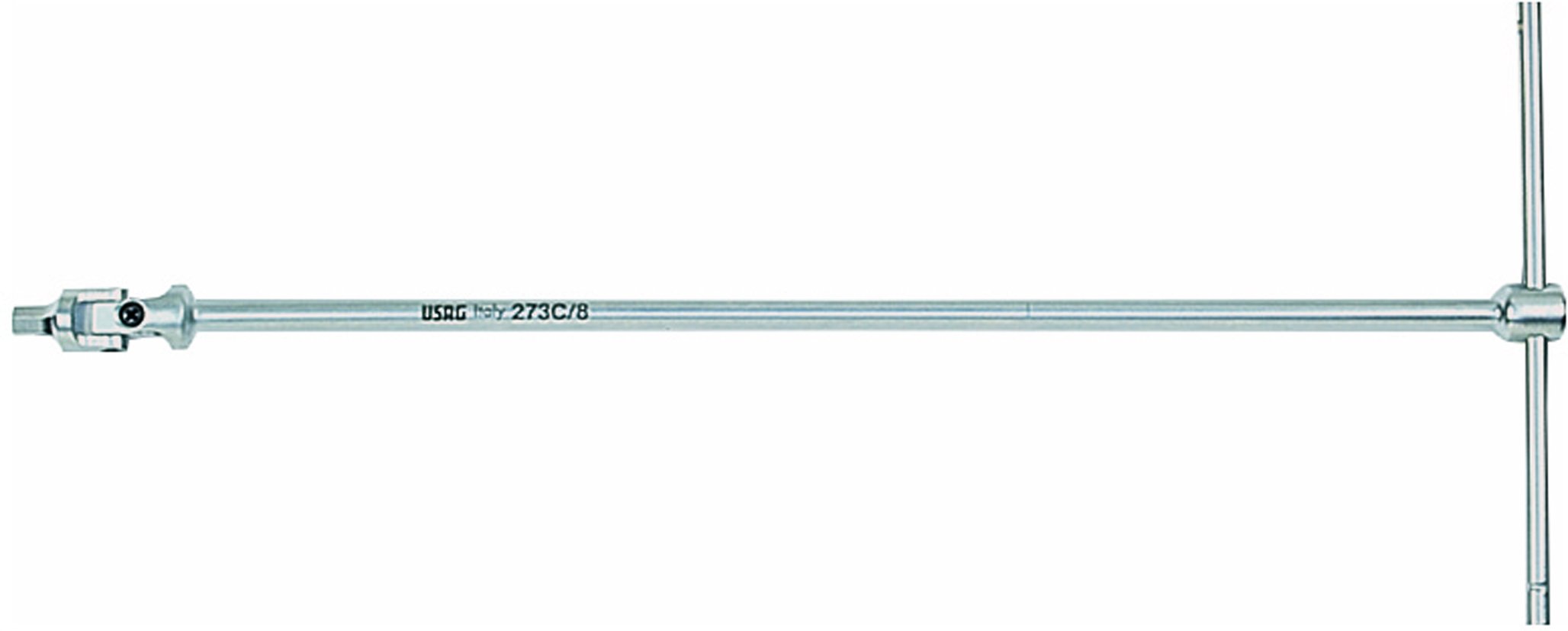 USAG U02730306 - 273 C - Sechskant-Gelenkschlüssel mit T-Griff für Innensechskantschrauben