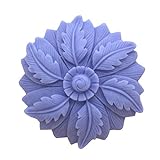 GRAINRAIN Seifenformen aus Silikon, Seifenherstellung, Bastelformen, Harzform, 3D-Blumen (14224)