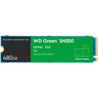 Western Digital WD Green SN350 NVMe SSD WDS480G2G0C 480GB
