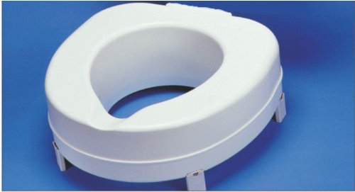 Toilettensitzerhöher Plus 7cm, ohne Deckel - Toilettensitz Toilettensitzerhöhung Wcstuhl