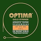 Optima 1747 L Acoustic GOLD Strings, light