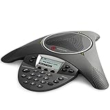 Polycom SoundStation IP6000 mit Netzteil Laendercode 4 und 6 Euro-Kabel