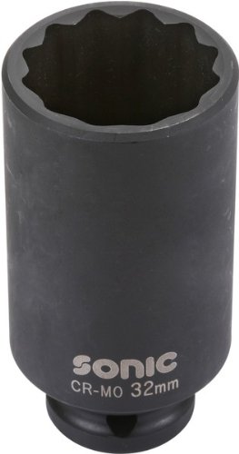 Sonic 3358538 Kraft-Stecknuss, 1/2 Zoll, 38 mm