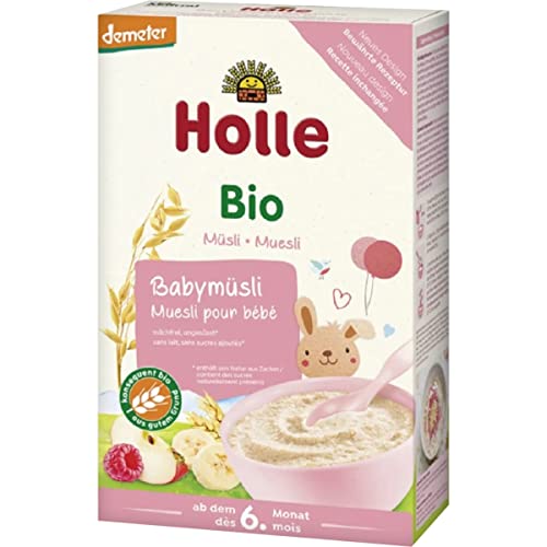 HOLLE Bio Müsli-Brei, glutenfrei ab dem 6. Monat, 250 g
