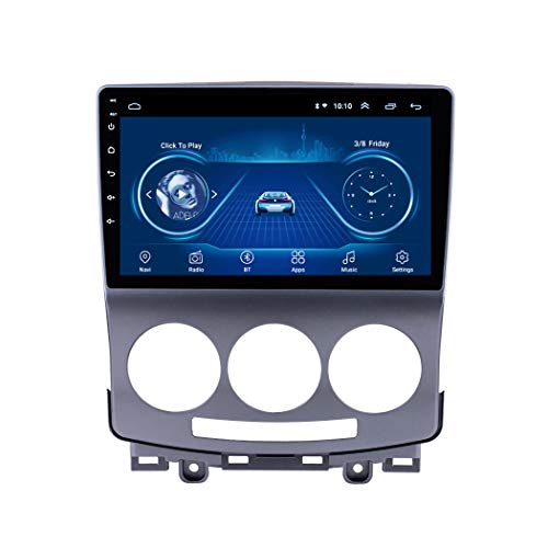 Dr.Lefran Android 10 Autoradio DVD-Player für Mazda 5 2005-2010, GPS Navigation Audio Video SWC,WiFi 1g+16g