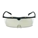 Carson PRO Serie 1,8x Vergrößerungs-Hobbybrille (+3,25 Dioptrien) mit Schutzetui (CP-12), schwarz, Einheitsgröße