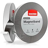 GAUDER Magnetband selbstklebend I Magnetstreifen I Magnetklebeband