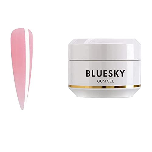 Bluesky Gum Gel UV-/Gel-Nagellack, Soft Clear Pink, 15 g, Blassrosa