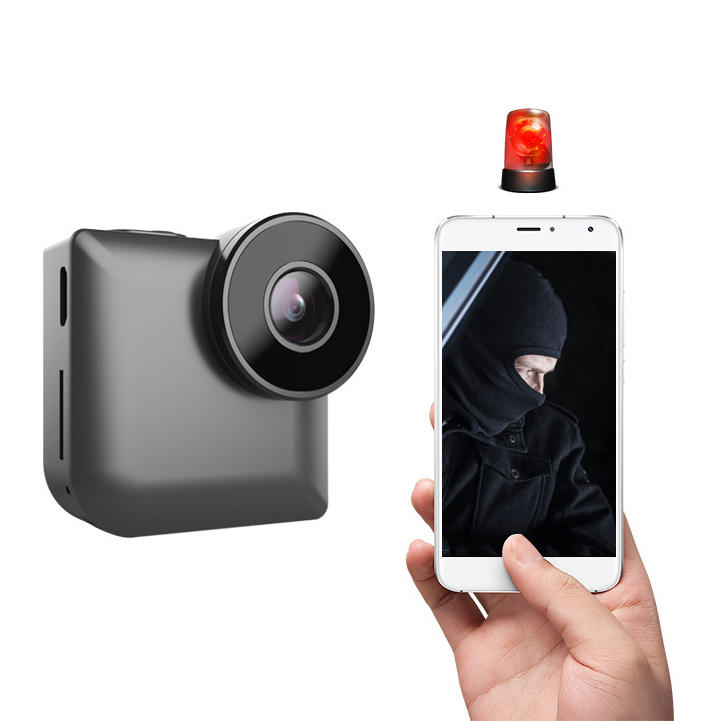 XANES C3 Mini Wifi HD 720P 140 ° Winkel Nachtsichtkamera Videoaufnahme Motion Detection Alarm