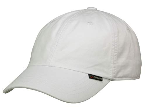 Göttmann Palma Baseballcap mit UV-Schutz aus Baumwolle - Weiß (40) - 59 cm