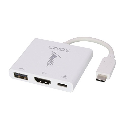 Lindy USB 3.1 Typ C HDMI / USB Typ A / PD-Adapter