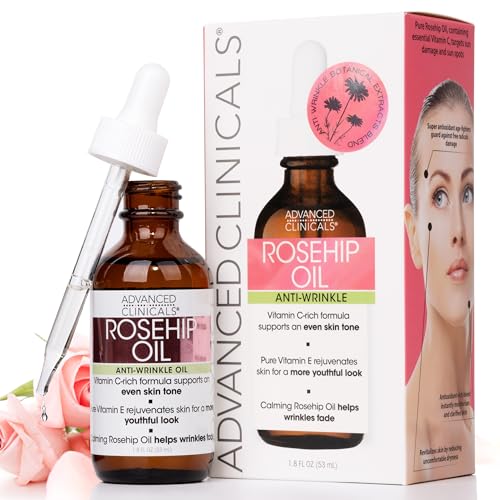 Advanced Clinicals Rosehip Oil Anti-wrinkle 1.8 Fl Oz. by Advanced Clinicals