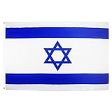 AZ FLAG Flagge Israel 250x150cm - ISRAELISCHE Fahne 150 x 250 cm - flaggen Top Qualität