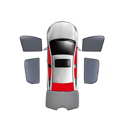 Auto-Sonnenschutz für Cadillac CT6 2016-2023 1st Gen, magnetischer Netzvorhang für die vordere Windschutzscheibe, hintere Seitenscheibe, Sonnenschutz, Visierschutz, Schattierung