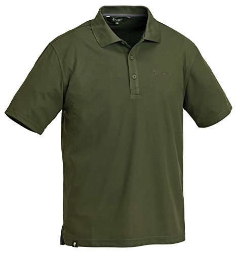 Pinewood Herren Poloshirt Ramsey Pique Shirt, Grün, S