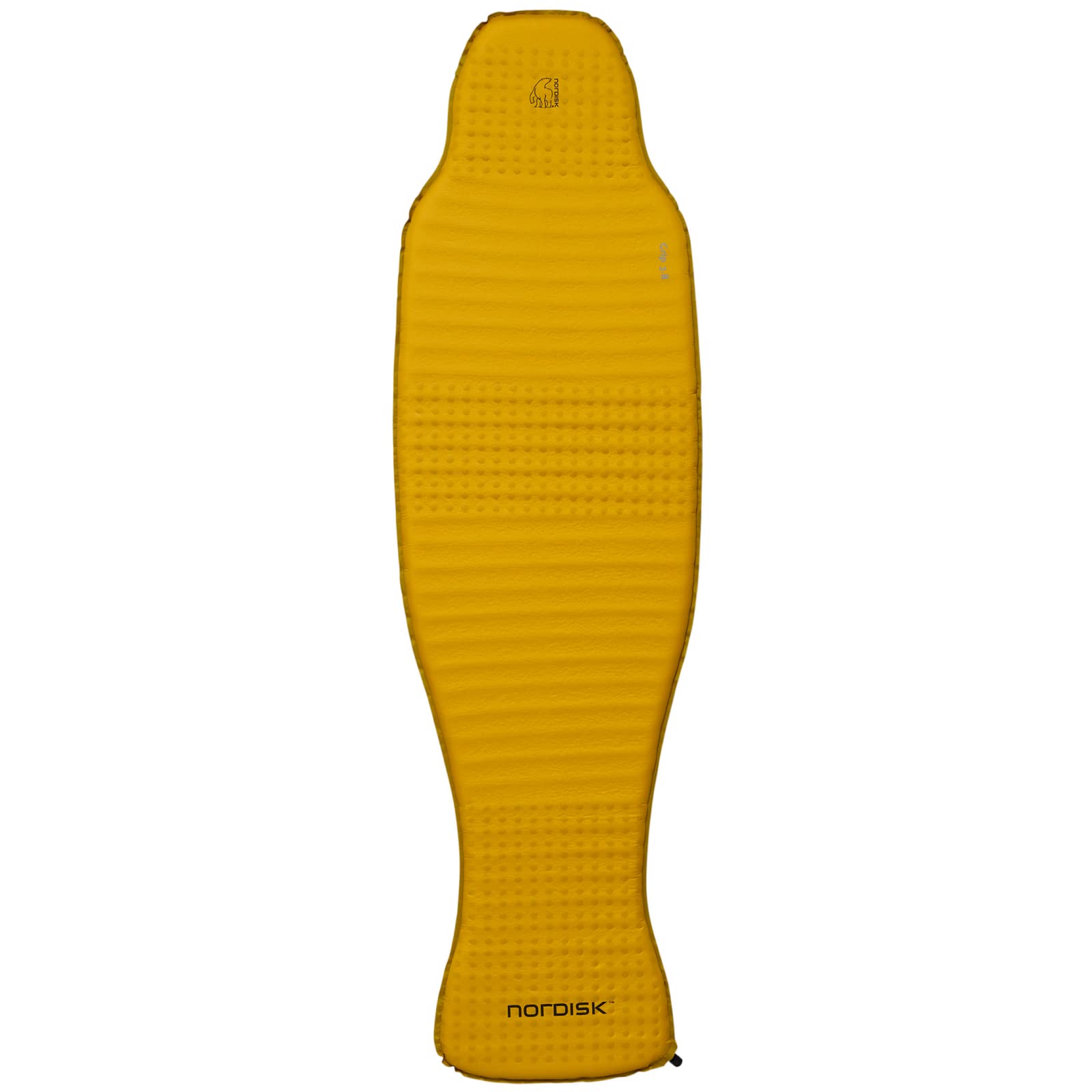 Nordisk Grip 3.8R körperkonturierte Matte Isomatte, Mustard Yellow/Black