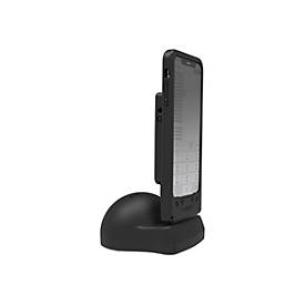 Socket Mobile DuraCase - Dock charger - hintere Abdeckung für Mobiltelefon/Barcode-Scanner - IntelliSkin, gummiert - für Apple iPhone X, XS