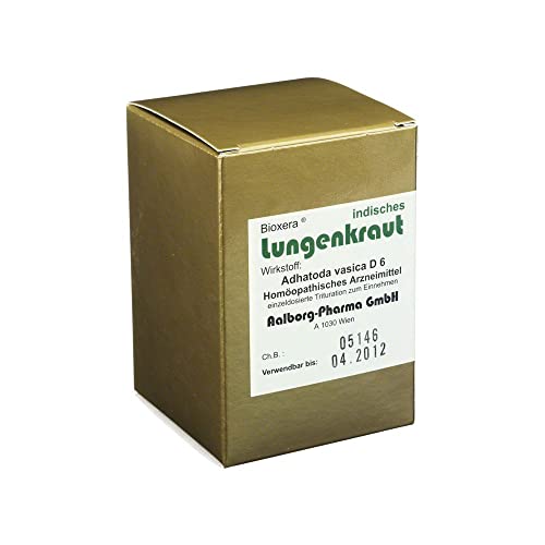 Aalborg Pharma Gmbh Lungenkraut Indisches Kapseln , 60 Stück (1Er Pack)