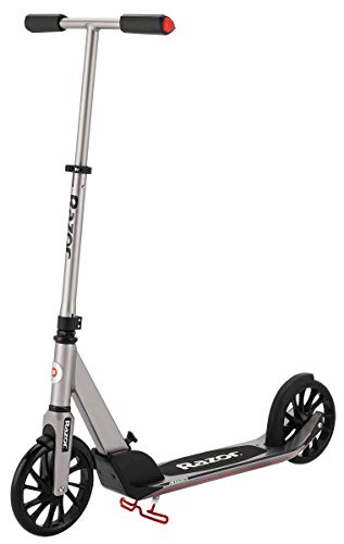 Razor A5 Prime Kick Scooter – Große 20,3 cm Räder, eloxierter Aluminiumrahmen, Premium-Design, klappbar, Verstellbarer Lenker, leicht, für Fahrer bis zu 100 kg