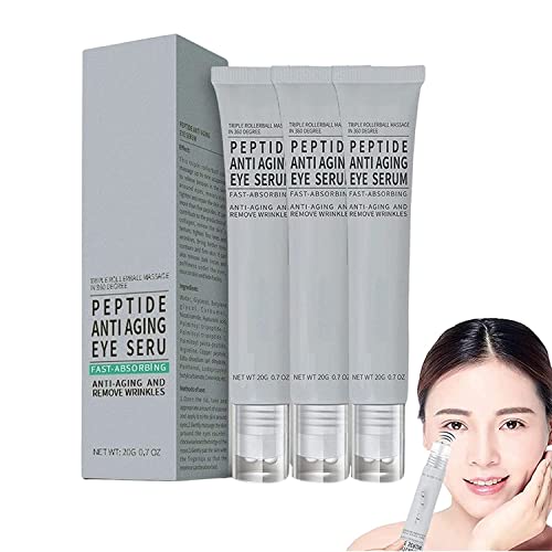 Forget Wrinkle Eye Cream 1+1 Hexapeptide Eye Serum Collagen Anti-Aging Firming Eye Cream Hellt Augenringe auf