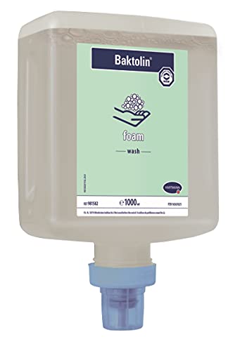Bode Baktolin foam wash Handreinigungsschaum Überkopfflasche für CleanSafe-Spender | Spar-Set: 6 x 1000 ml