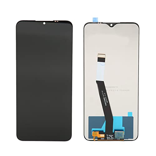 Cuifati LCD-Telefonbildschirm-Ersatz für Redmi 9, Smartphone-Touchscreen-Digitalisierer mit Rahmen, Vollständige Handy-Reparatursätze für Redmi 9