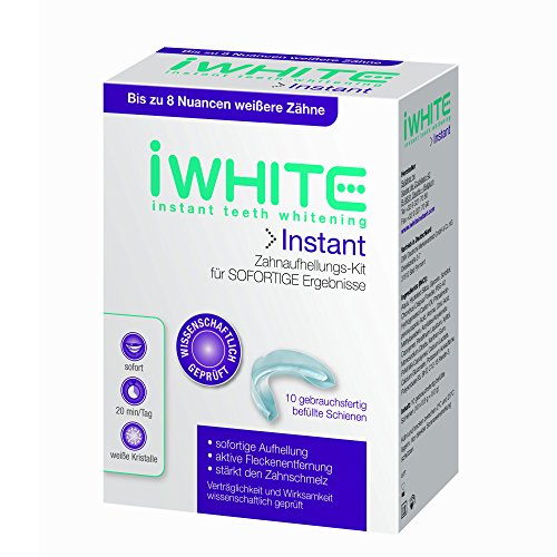 iWhite Instant Teeth Whitening Kit - Aktive Fleckenentfernung - Professionelle Zahnaufhellung