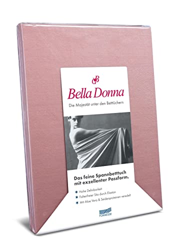 Bella Donna Jersey Spannbettlaken 180/200 - 200/220cm - 0565 (Altrosè)