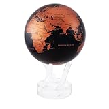 Unbekannt MOVA-Globus aus Kupfer und Schwarz, 11,4 cm