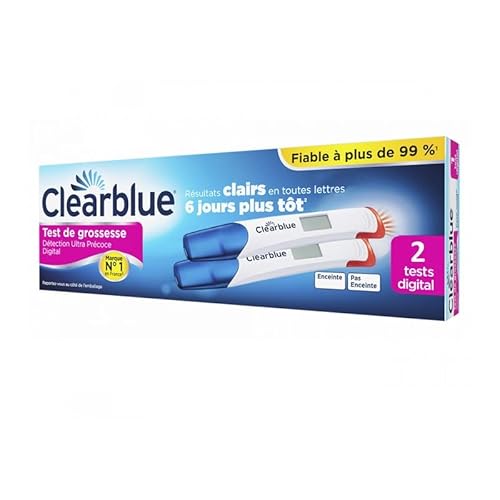 Clearblue Ultra-Früherkennung Digitaler Schwangerschaftstest 2er-Set