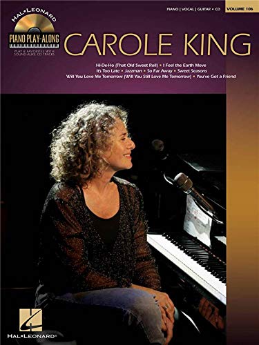 Piano Play-Along Volume 106: Carole King - Partitions, CD