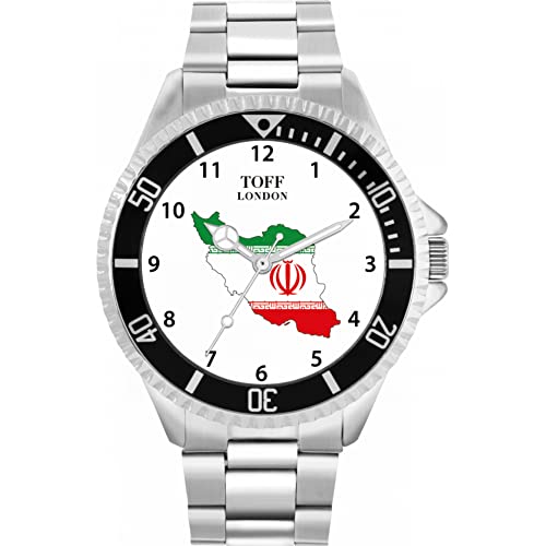 Toff London Iran-Flaggen-Uhr