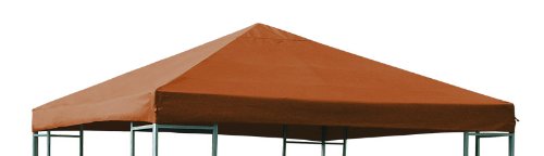 DEGAMO Universal-Ersatzdach für Pavillon 3x3 Meter, Terracotta