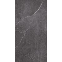 Breuer Rückwand 'Marmor Anthrazit-Weiß' seidenmatt 100 x 255 cm