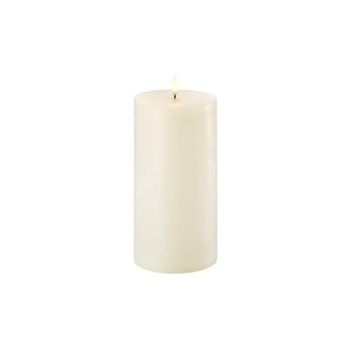 Piffany Kerze aus natürlichem Wachs, Weiß 3, klein ULPIIV10120, pequeño